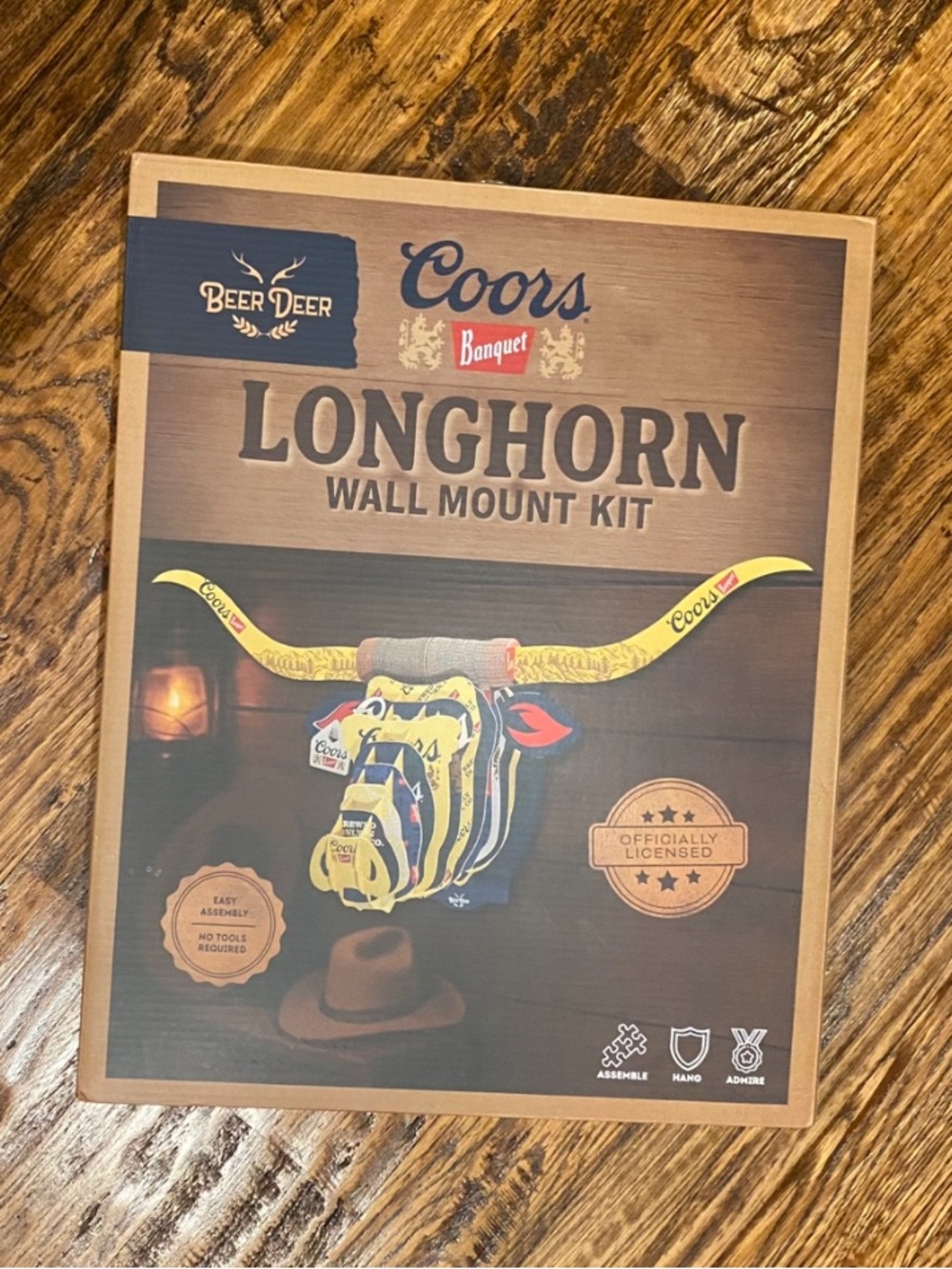 Yellow Longhorn Wall Mount Kit